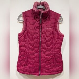Free Country Women's Fuchsia Quilted Vest Small